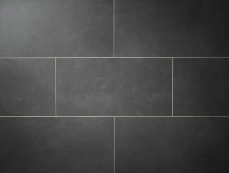 View of Dark Slate (Stone) luxury vinyl tile by Textures LVT