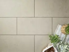View of Sandstone (Stone) luxury vinyl tile by Textures LVT