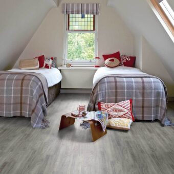 View of Grey Ash 3027 luxury vinyl tile by Cavalio