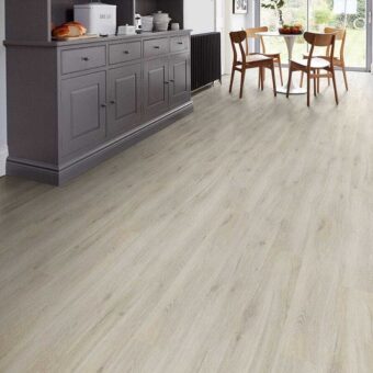 View of Nordic Oak, White 3497 luxury vinyl tile by Cavalio