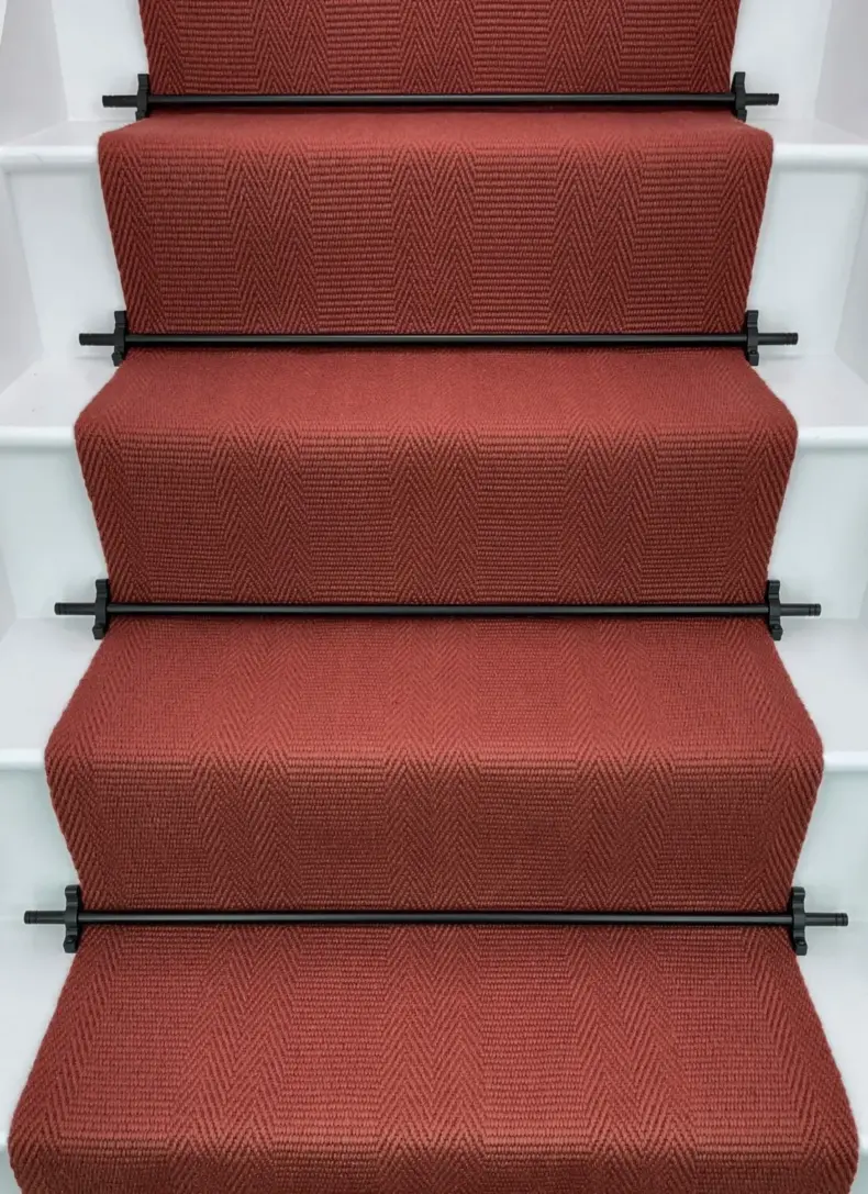 Morden - Cinnamon stair runner by Off The Loom