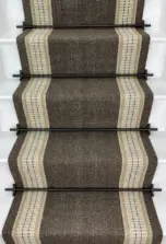 Jesmond Nature - Cookie stair runner by Off The Loom