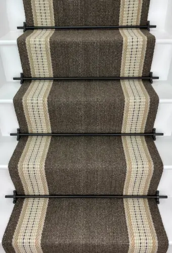 Jesmond Nature - Cookie stair runner by Off The Loom