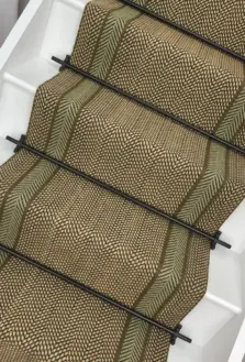 Hebburn - Olive stair runner by Off The Loom